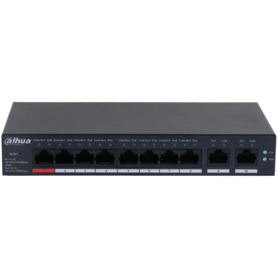 Switch Gestionado Inteligente Dahua DH-CS4010-8GT-110