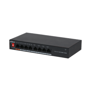 SWITCH DAHUA 8 PUERTOS /4 PUERTOS POE DH-PFS3008-8GT-60-V2