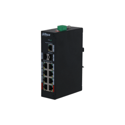 Switch PoE Dahua 8 Puertos Gigabit
