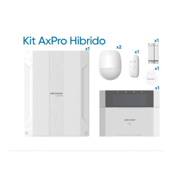 KIT ALARMA HIBRIDIDO DS-PHA64-KIT-WB