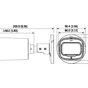 CAMARA DE SEGURIDAD DH-HAC-HFW1200RN-Z-IRE6-A