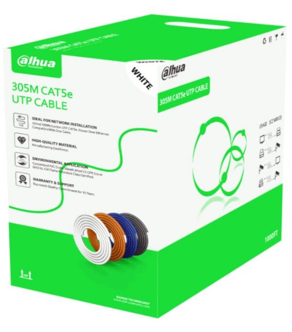 CABLE UTP CATG 5 ALEACION ALUMINIO DH-PFM922I-5EUN-C