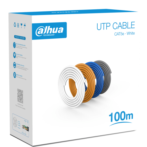 Cable UTP CAT5E 100 metros Dahua