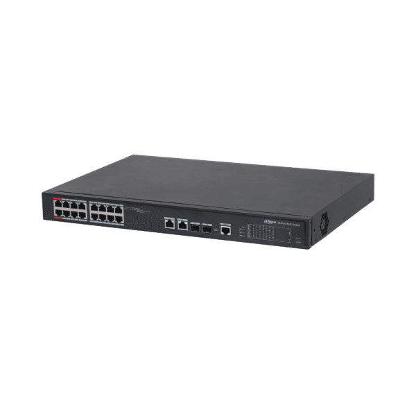 SWITCH POE P/DVR 16 SALIDAS MODELO DH-PFS4218-16ET-190