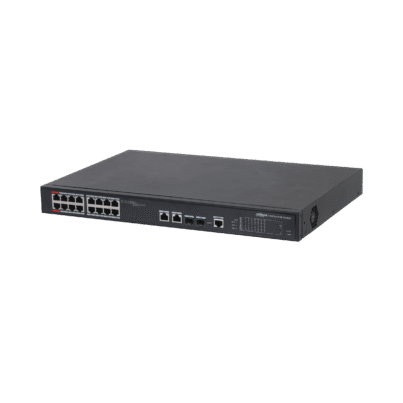 Switch Dahua 16 puertos PoE administrado en la nube