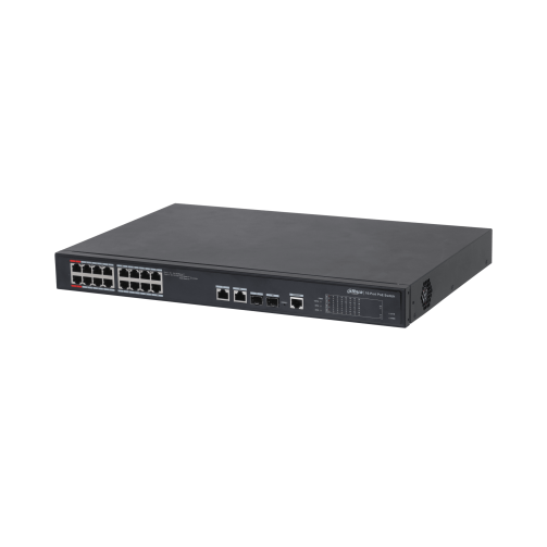 Switch Dahua 16 puertos PoE administrado en la nube