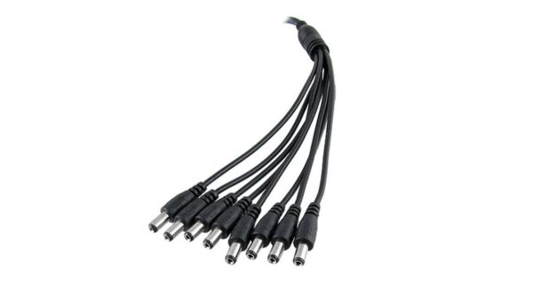 CABLE ADAPTADOR DE CORRIENTE 1 HEMBRA A 8 MACHOS DH-PFM979-1S8P
