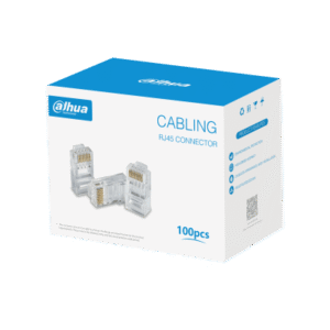 CAJA 100 CONECTOR MACHO DAHUA RJ45 CATG6 DH-PFM976-631