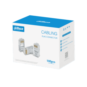 CAJA 100 CONECTORES MACHO RJ45 DAHUA CAT 5 DH-PFM976-531