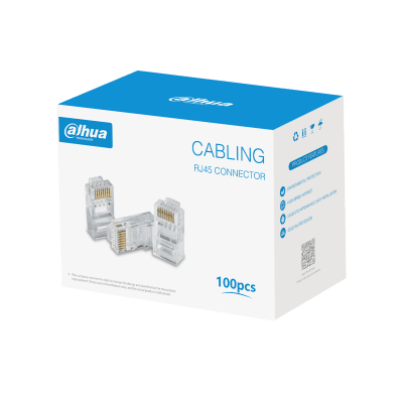 Conectores Macho RJ45 Dahua Cat 5