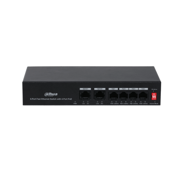 SWITCH 4 BOCAS POE DH-PFS3006-4ET-36