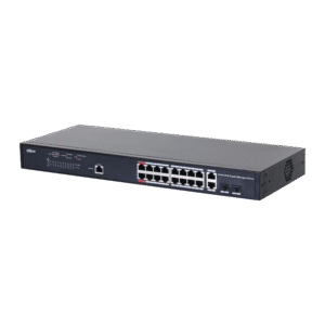 SWITCH ADMINISTRABLE 16 PUERTOS POE DH-PFS4218-16GT-130