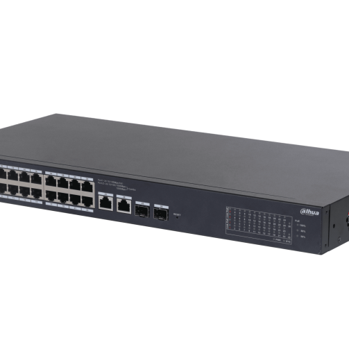 Switch PoE Dahua 24 puertos gestionado nube
