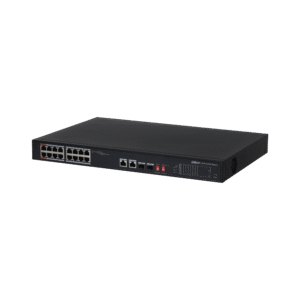 SWITCH POE 16 PUERTOS MARCA DAHUA MODELO DH-PFS3016-16GT-190