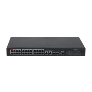 SWITCH POE P/DVR 24 PUERTOS MODELO DH-PFS4226-24ET-240
