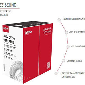 CABLE CAT 5 DH-PFM920I-5EUN