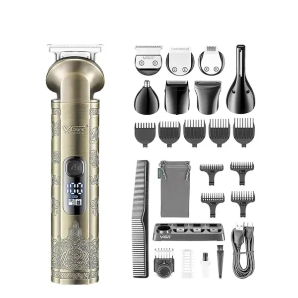 VGR V-110 Recortadora 8 en 1 para Barba