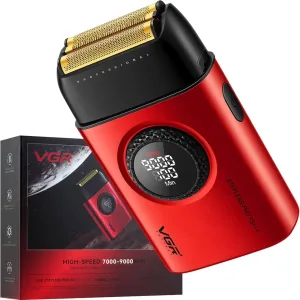 VGR 378 Afeitadora Electrica para Hombre de Lamina Triple con Motor 9000 RPM