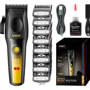 Maquina De Cortar Pelo Profesional Vgr V-195 Bldc 9000 Rpm