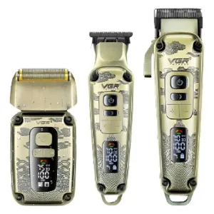 Kit Combo Barber VGR V-642 Profesional